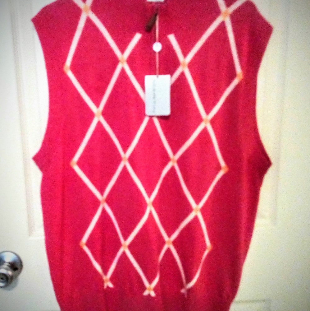 NEW W/ TAGS Men's Golf Vest MARTIN Size L